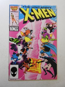 The Uncanny X-Men #208 (1986) VF- Condition!