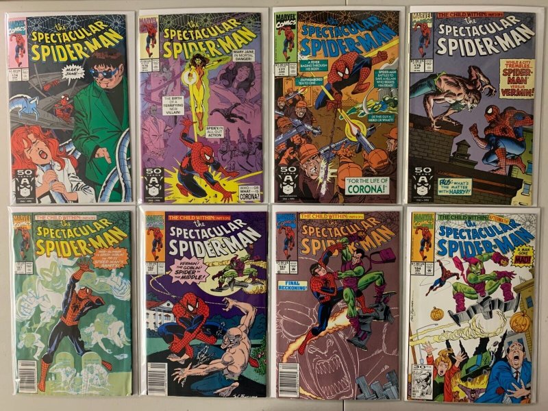 Peter Parker Spectacular Spider-Man comics #121-190 + 2 annual 48 diff (1986-92)