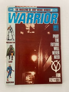 Warrior Magazine # 5 VF Quality Comics Magazine Alan Moore Miracleman 1 J253