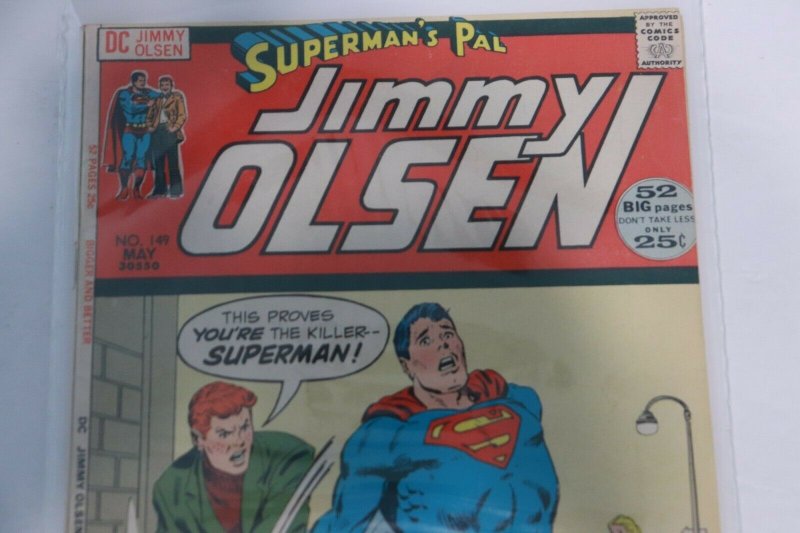 Superman's Pal Jimmy Olsen #149 Vintage 1972 DC Comics Plastic Man