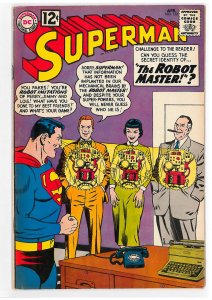 Superman (1939 1st series) #152 FN+, The Robot Master