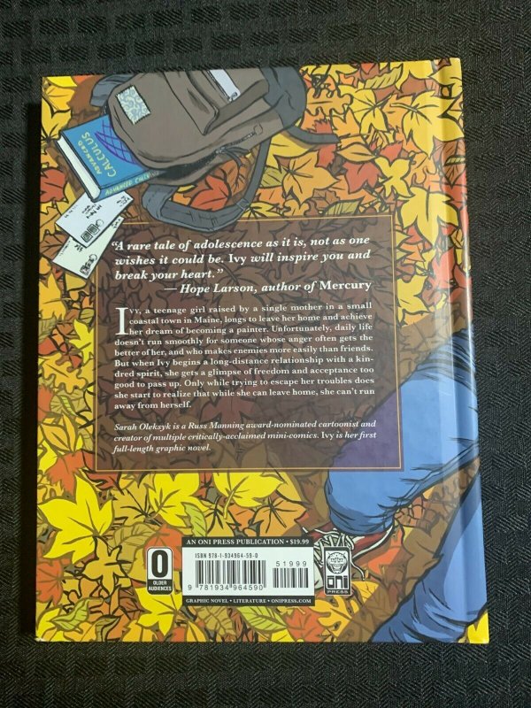 2011 IVY by Sarah Oleksyk HC VF 8.0 1st Oni Press
