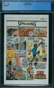 X-Men 108  CGC 9.8 John Byrne Issues Begin...White Pages!