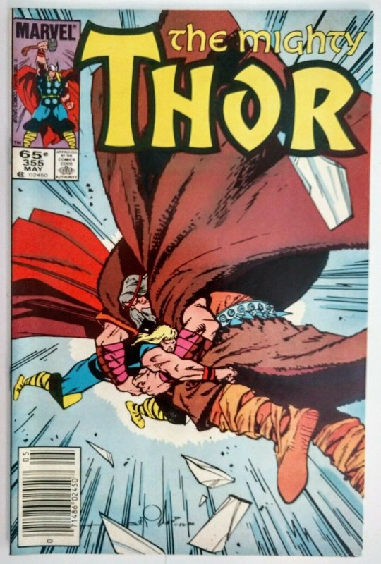 The Mighty Thor #355, MARK JEWELERS EDITION