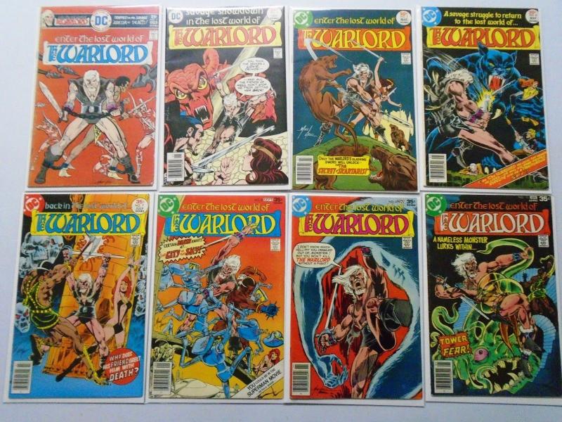 Warlord Lot From:#2-80 Missing#39,44,48, 70 Different Avg 7.0+ 6.0-8.0 (1976-84)