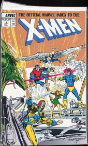 The Official Marvel Index to the X-Men #3 (1987) X-Men