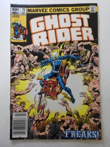 Ghost Rider #70 (1982) Sharp Fine- Condition!