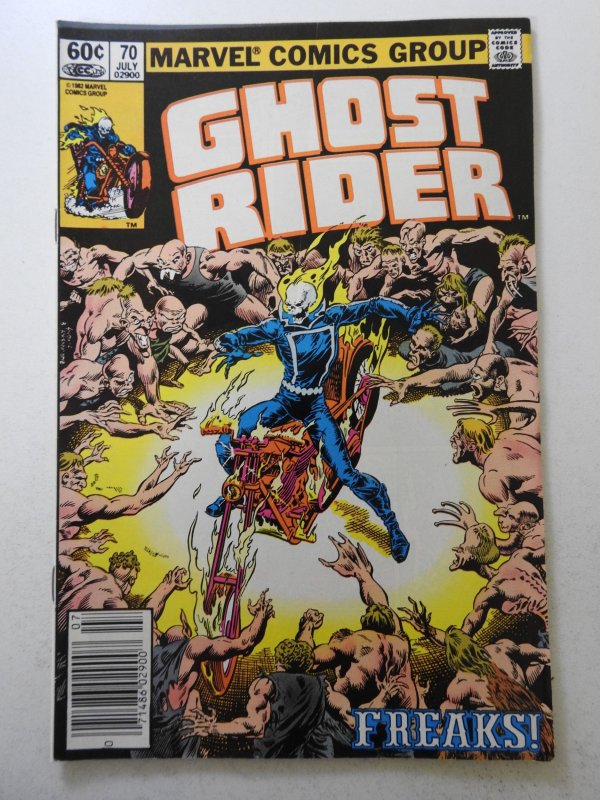 Ghost Rider #70 (1982) Sharp Fine- Condition!