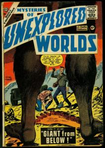 Mysteries Of Unexplored Worlds #15 1959-CHARLTON VG