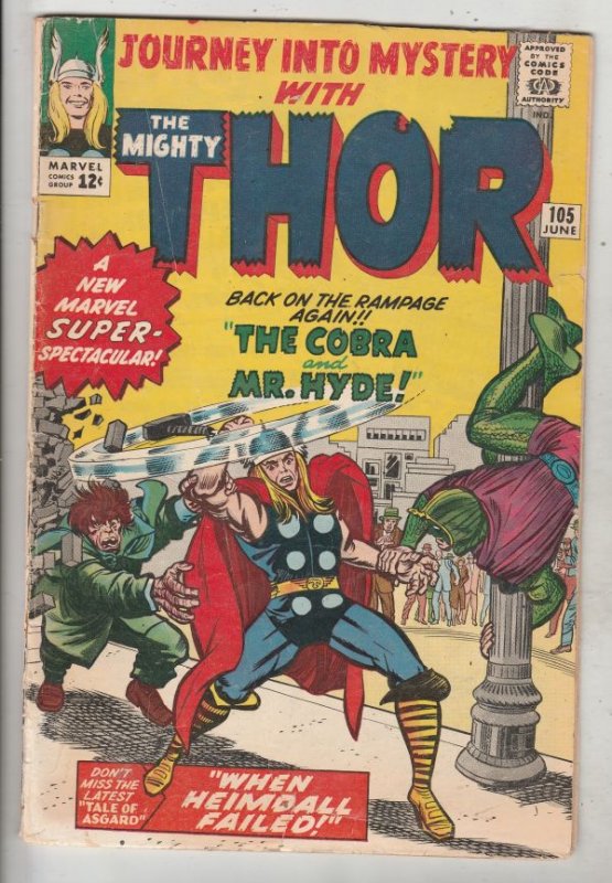 Journey into Mystery #105 (Jun-64) VG+ Afordable-Grade Thor