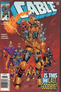 Cable #73 (Newsstand) VF ; Marvel | Rob Liefeld X-Force