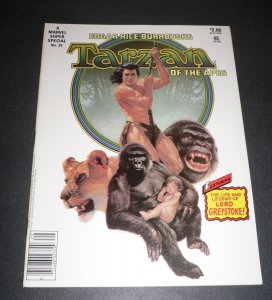 Tarzan Of The Apes A Marvel Super Special Vol 1 #29 Edgar Rice Burroughs 1983 NM
