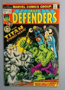 DEFENDERS #12 1st Valkyrie Sword DRAGONFANG Marvel 1974 LN1