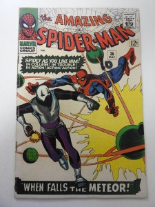 The Amazing Spider-Man #36 (1966) VG Condition rusty staples