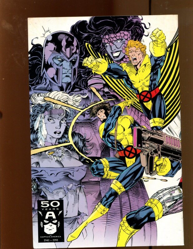 Uncanny X Men #275 - Scott Williams Cover Art! (9.0) 1991