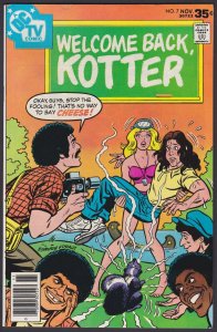 Bienvenido de nuevo Kotter #7 (9.0 de noviembre 1977)/muy Fino Casi Nuevo DC Comic 