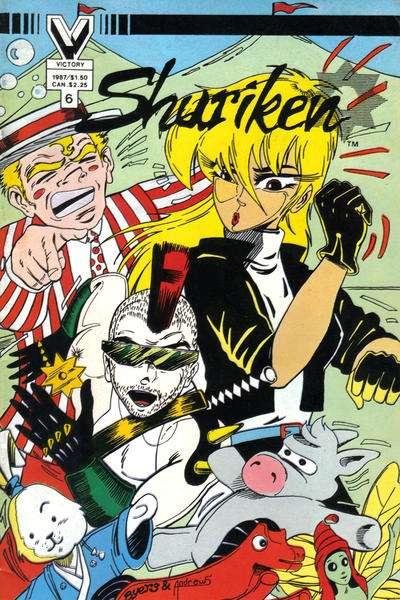 Shuriken (1985 series) #6, VF (Stock photo)