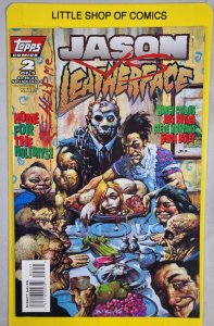 Jason Vs Leatherface #2 1995 Topps Comics NM