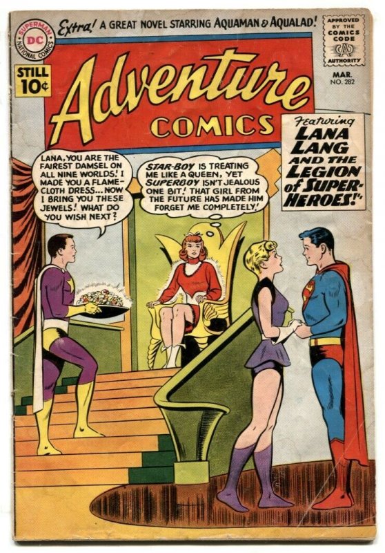 Adventure Comics #282 1960- 5th Legion- Star Boy Origin G/VG