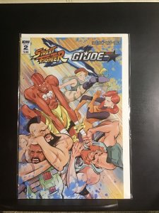 Street Fighter x GI Joe #2 Comic NM - Kagan McLeod 2016