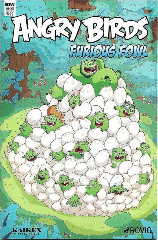 Angry Birds Comics Quarterly: Furious Fowl #1A VF/NM; IDW | we combine shipping 