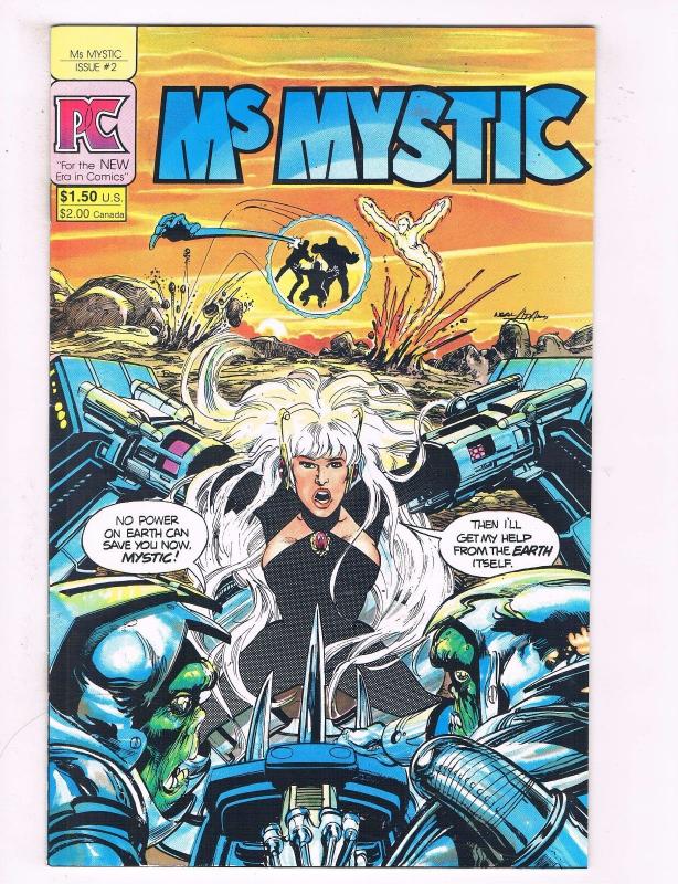 Lot of 2 Ms Mystic PC Comics # 1 2 TW2