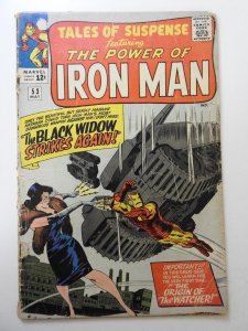 Tales of Suspense #53 (1964) GD+ Condition see description