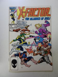 X-Factor #5 (1986) 1st cameo appearance of Apocalypse FN/VF condition