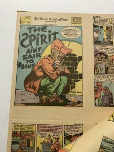 The Spirit Comic Book Section 1943 March 14 - May 30 4 Total Complete 