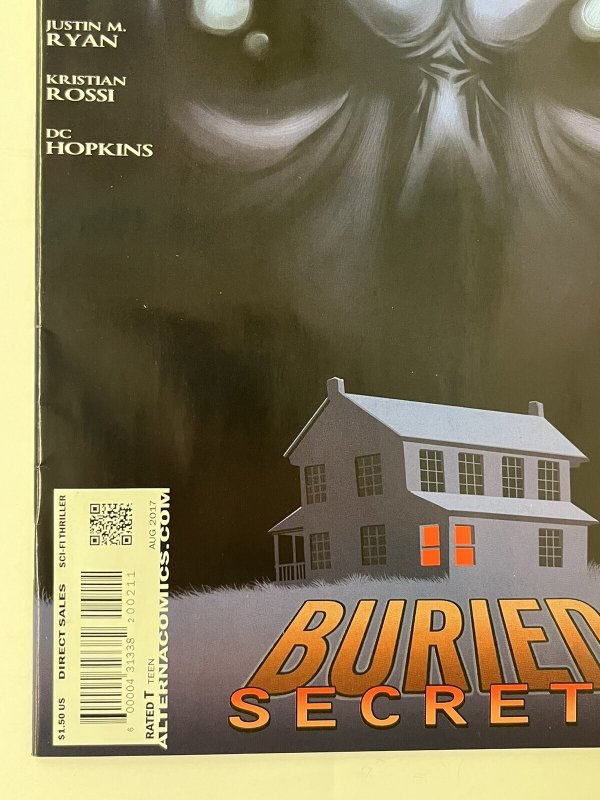 Trespasser #2 OPTIONED Alterna Comics 2017 Kristian Rossi Justin M. Ryan PROSHIP