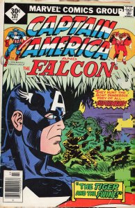 Captain America #207 Whitman Variant (1977) Captain America and the Falcon