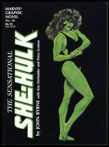 Marvel Graphic Novel #18 VF- 7.5 She-Hulk Appearance! John Byrne Art!