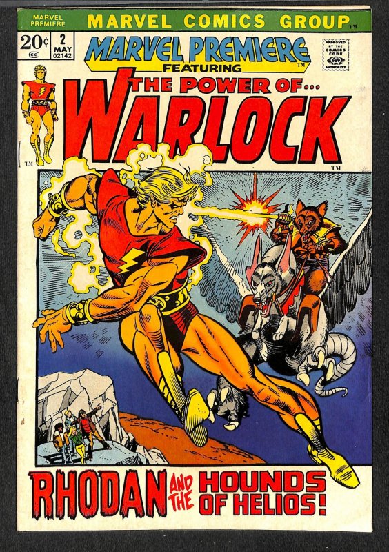 Marvel Premiere #2 FN 6.0 Warlock! Comics