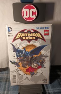 BATMAN AND ROBIN #36 LEGO VARIANT 2014