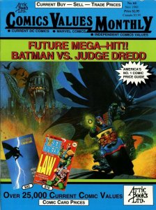 Comics Values Monthly #64 GD ; Attic | low grade comic Batman Judge Dredd