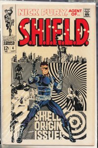 Nick Fury, Agent of SHIELD #4 (1968) Nick Fury