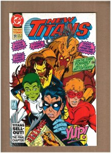 New Teen Titans #93 DC Comics 1992 Marv Wolfman Adam Hughes VF+ 8.5