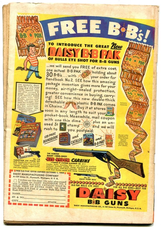 Tom Mix #19  1949 - Fawcett  -VG- - Comic Book