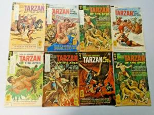 Gold Key Burroughs Tarzan lot 45 different books VG (silver + bronze)