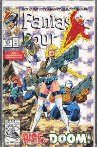 Fantastic Four #375 Newsstand Edition (1993) Fantastic Four