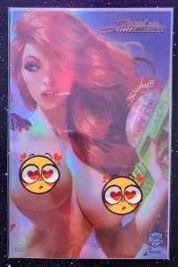 Jessi Zombie Hunter #1 Preview Close Up Naughty Foil || Shikarii || LTD 20 || NM