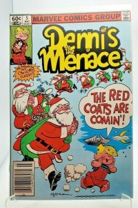 DENNIS THE MENACE #5 (1981 Series) 1982  NEWSSTAND NM