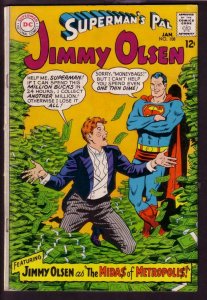 SUPERMAN'S PAL JIMMY OLSEN #108 1968-MIDAS OF METROPOLI VG