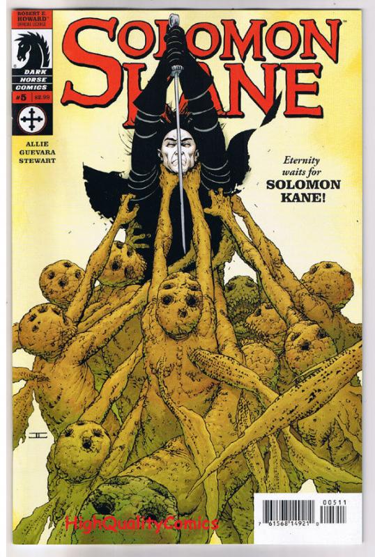 SOLOMON KANE 5, VF/NM, Robert Howard, Puritan, Horror, 2008