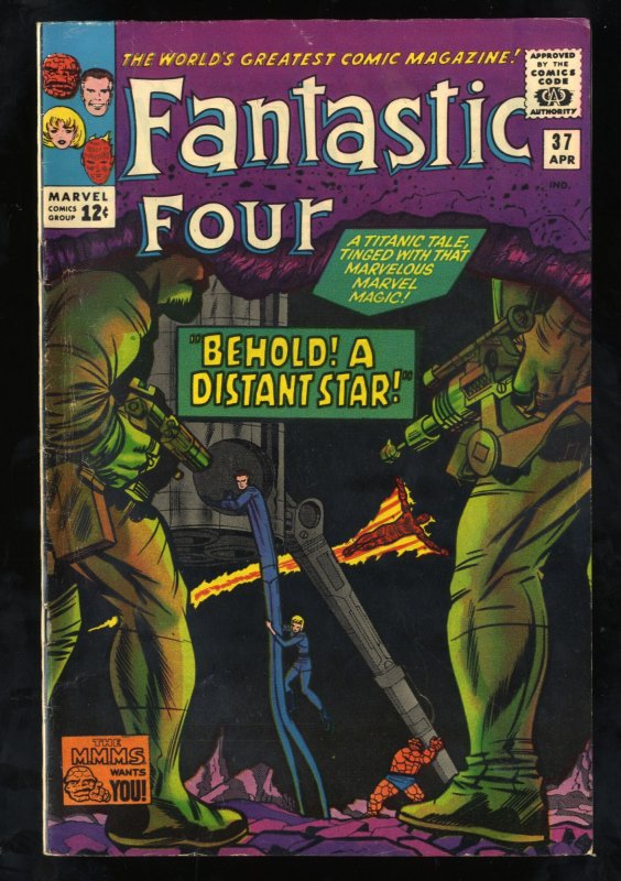 Fantastic Four #37 VG/FN 5.0 White Pages