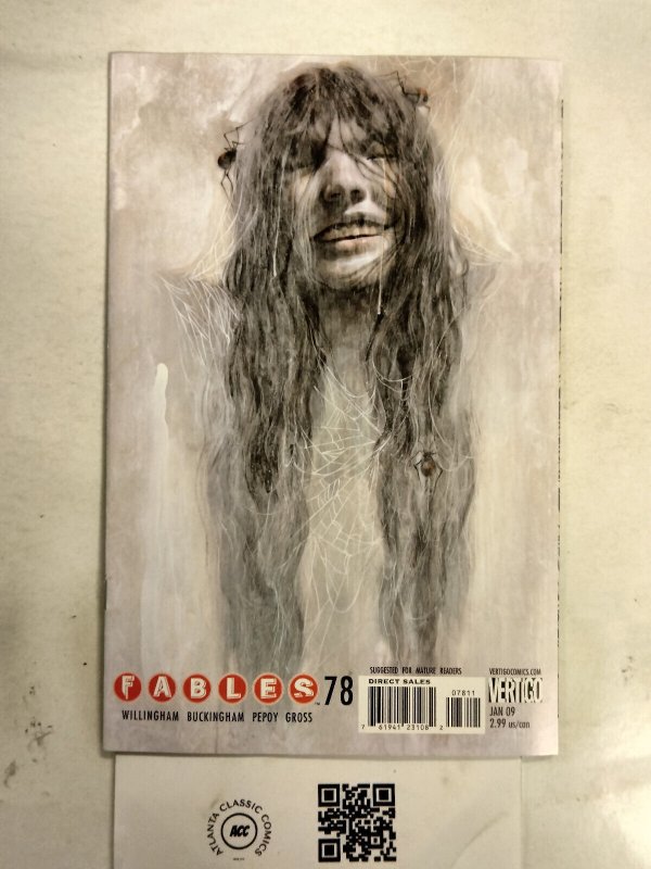 Fables #78 NM Vertigo Comic Books Willingham Buckingham Snow White Bigby 14 HH25