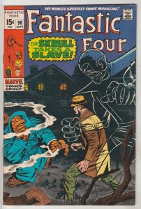 Fantastic Four #90 (Sep-69) VF/NM High-Grade Fantastic Four, Mr. Fantastic (R...