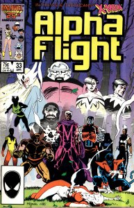 Alpha Flight #33 (1986) Alpha Flight [Key Issue]