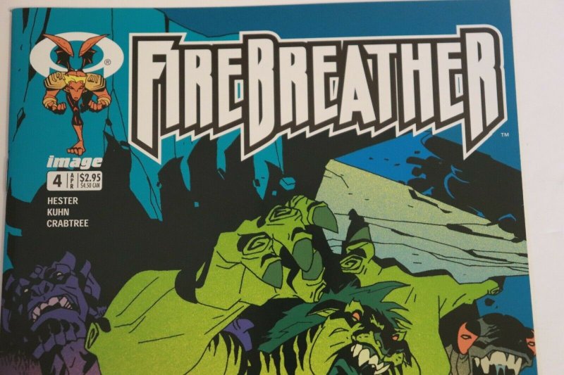 2003 Image Comics Fire Breather #4 Comic Book