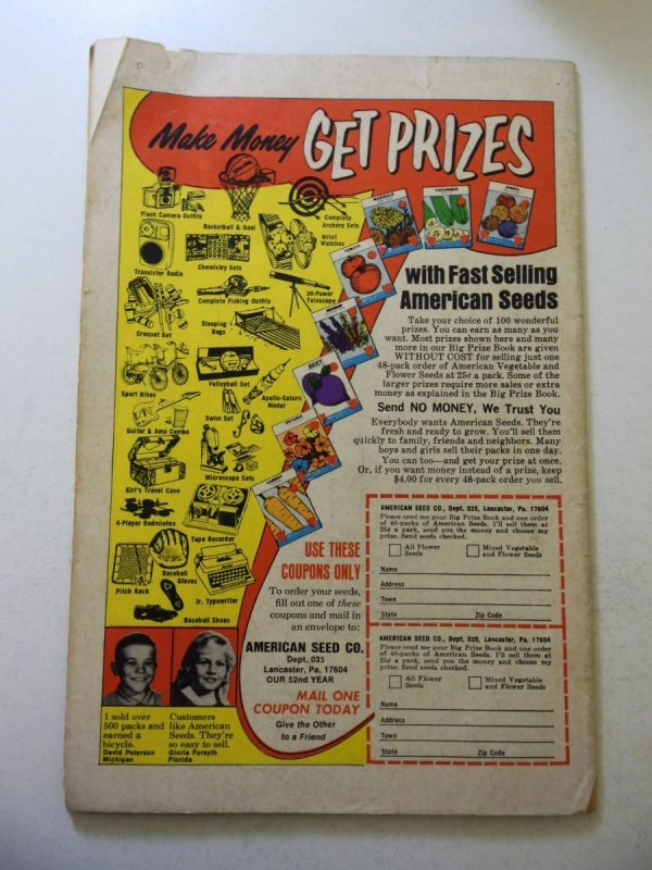 Star Spangled War Stories #150 (1970) VG Condition 1/4 spine split